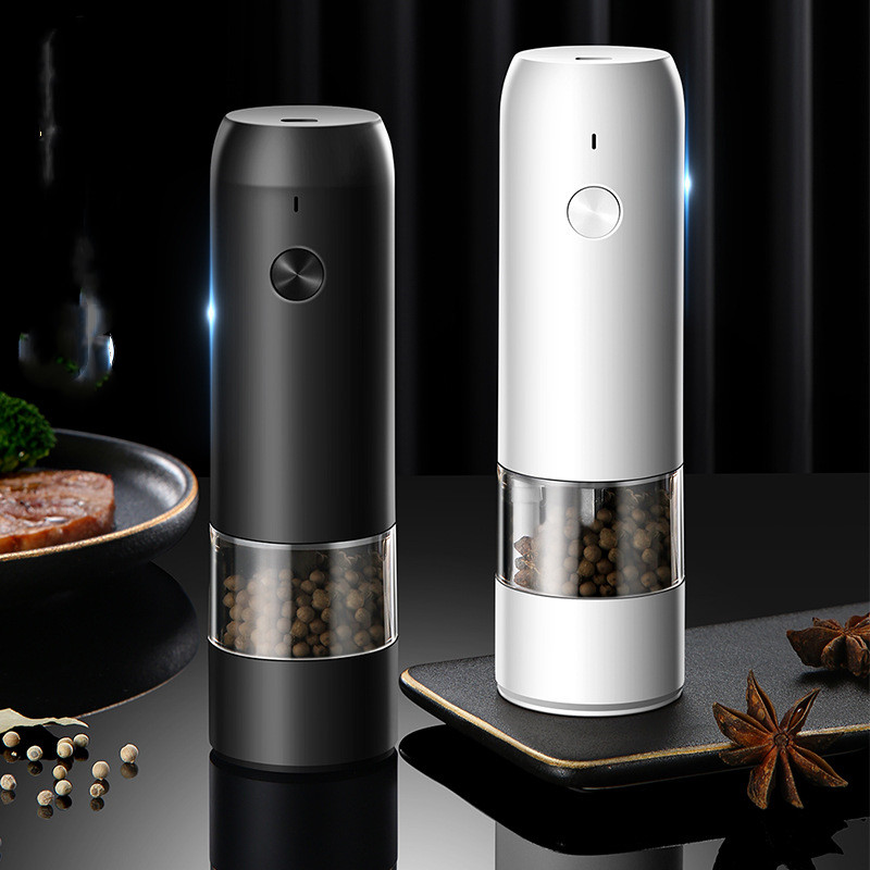 Rechargeable Electric Salt and Pepper Grinder Set
