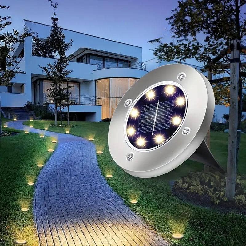 Solar Outdoor Waterproof Ground LED Lights